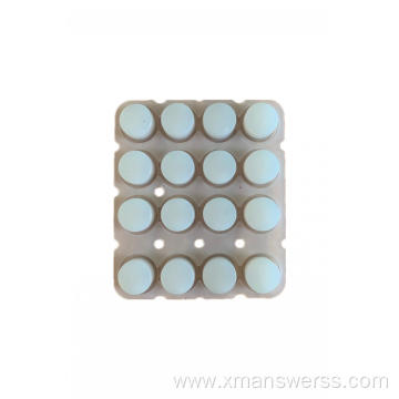 laser cutting illuminated backlit silicone rubber button pad